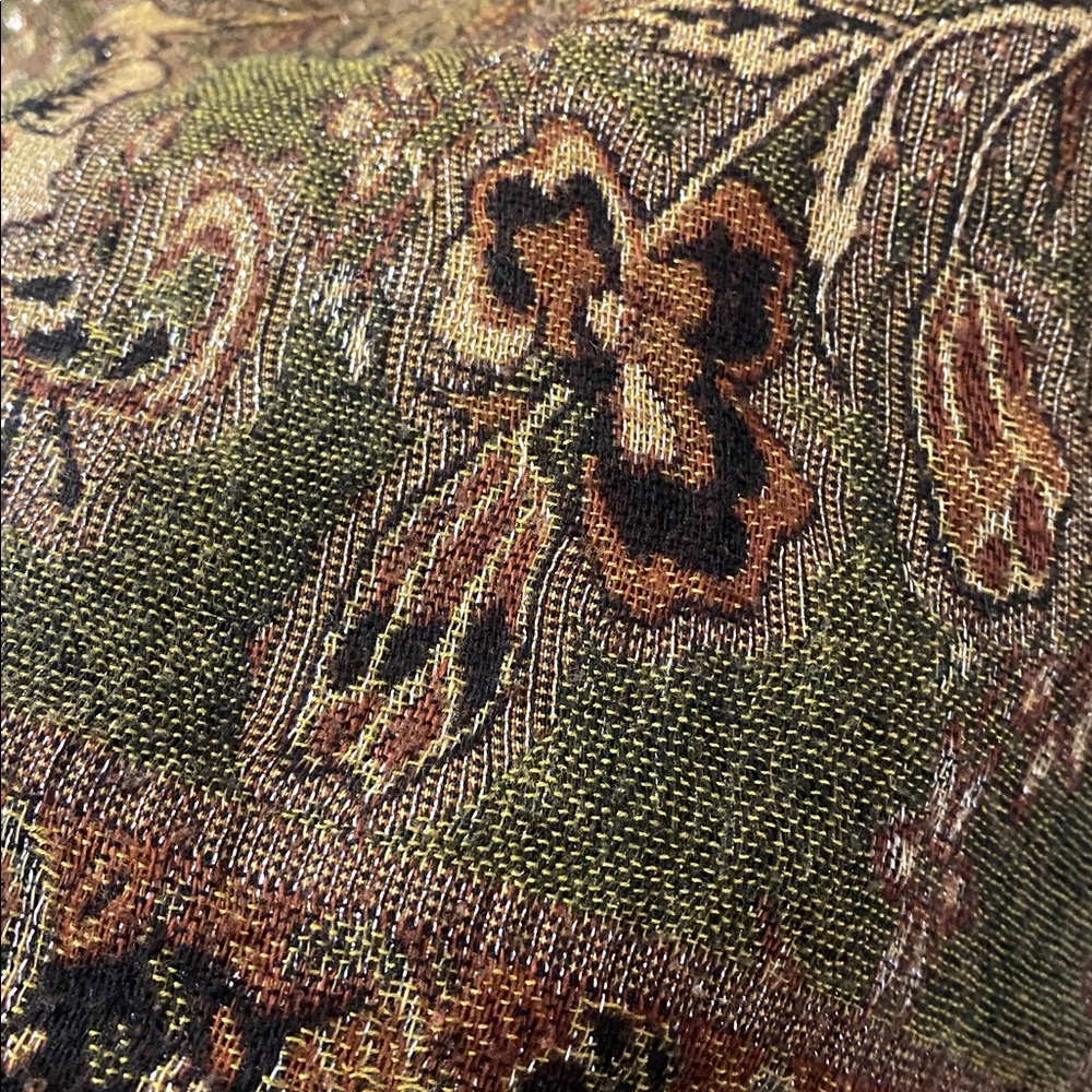 Embroidered Like Scarf - Picture 3 of 4